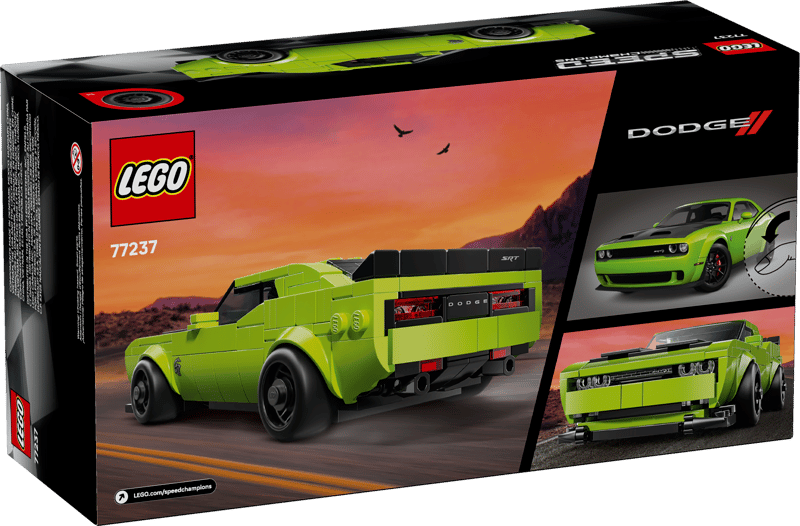 Voiture de sport Dodge Challenger SRT Hellcat (77237)